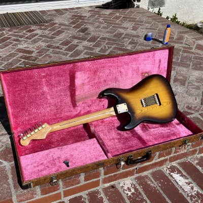 Tokai Springy Sound ST-100 1980s - Sunburst Gold Hardware image 2