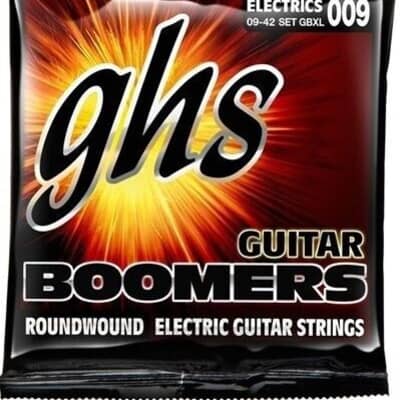 GHS GBXL Boomers Extra Light Electric Guitar Strings 9-42 image 1