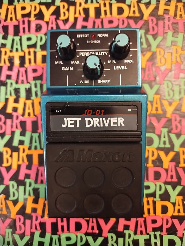 Maxon jet driver jd-01 1980s - metallic teal | Reverb