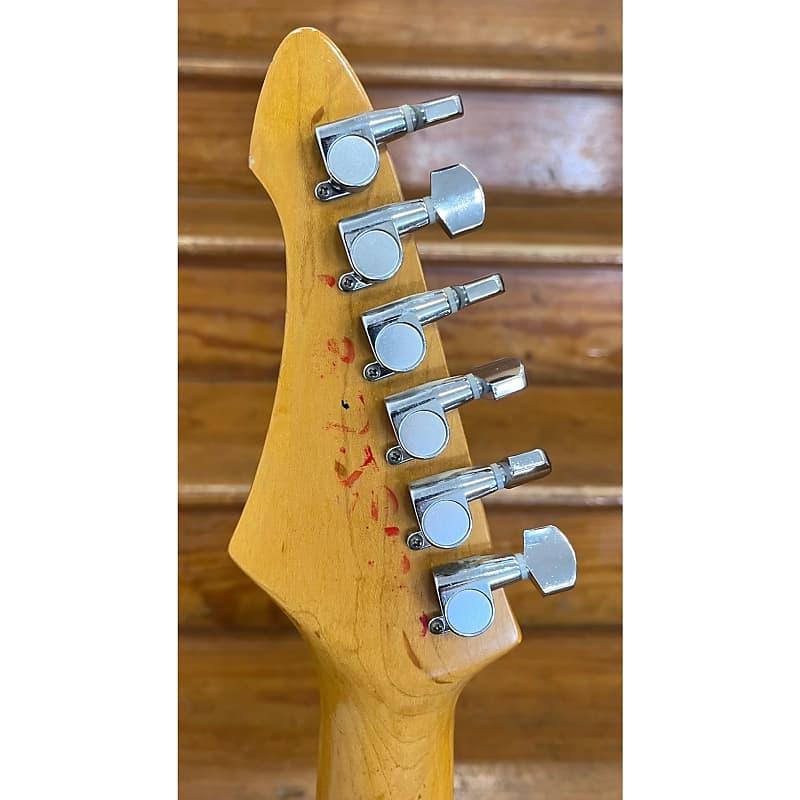 Aria Pro 日本製 natural Aria Pro II ZZ Deluxe Electric Guitar Explorer JAPAN 1983