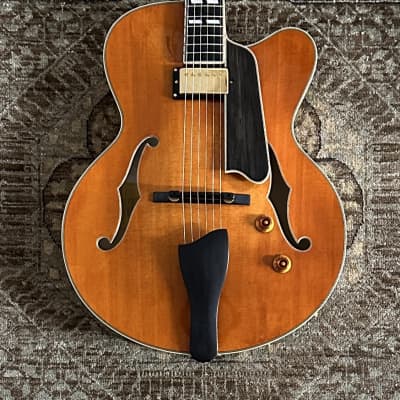 Eastman AR580CE-HB Archtop Electric in Honeyburst w/ Case, Pro Setup #0815 image 1