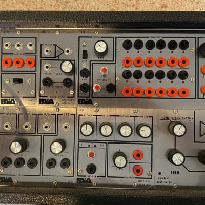 PAiA 4700 Vintage Modular Synth 1970s - 2 cabinets; Modules As Shown, NO keyboard image 3