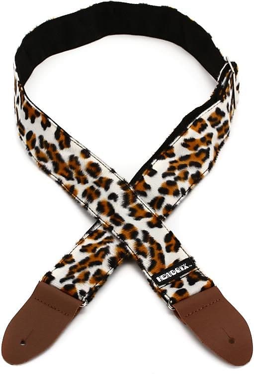 Jimi Hendrix Maui Leopard Guitar strap. Dunlop JH13 | Reverb