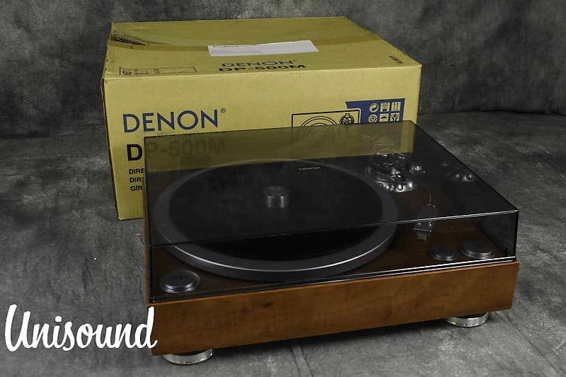 Denon DP-500M Direct Drive Turntable w/ Original Box in Very Good