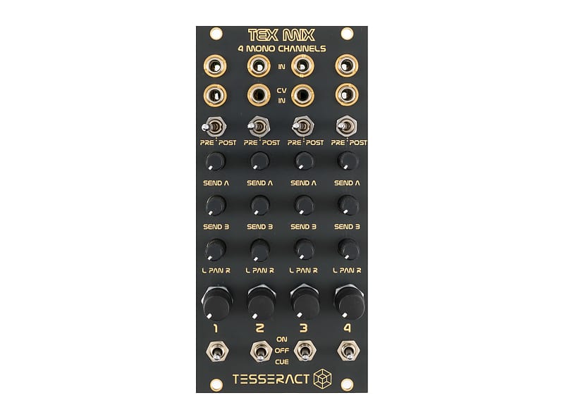 Tesseract Modular Tex Mix - 4 Mono Channels