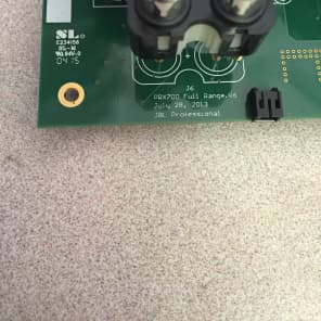 Jbl Prx715 Input Board PRX 700 Series Replacement Part Reverb