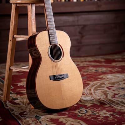 Cort Abstract Delta w/Case - Master Grade Solid Sitka Spruce Top for sale