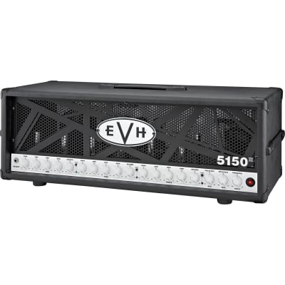 EVH 5150III 100W Black 100-Watt 3-Channel Guitar Amp Head w/ 6L6 Power Tubes image 2