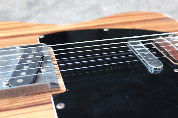 2004 Fender Japan MIJ TL-ZEBRA Zebrawood Telecaster