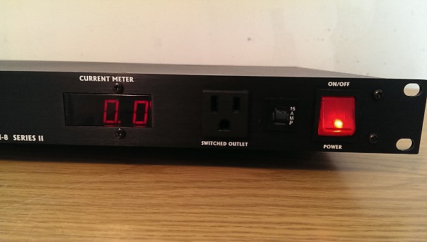 【海外仕様】パワーコンディショナー  FURMAN PM-8 SERIES II Furman PM-8 Series II Power Conditioner with Voltage Meters