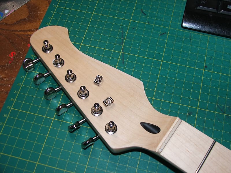 Loaded guitar neck......vintage tuners....22 frets...unplayed....G image 1