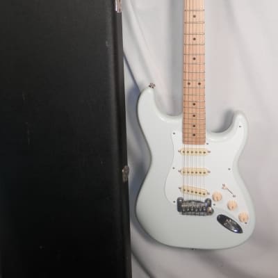 G&L USA Legacy Sonic Blue Alder Body Hard Rock Maple Neck/FB electric guitar with case used 2014 image 1