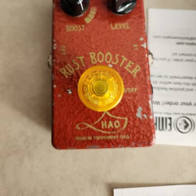 Reverb.com listing, price, conditions, and images for hao-rust-booster