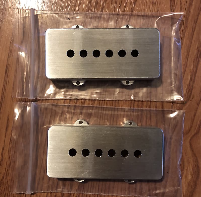Fender Jazzmaster Aluminum Pickup covers Reverb