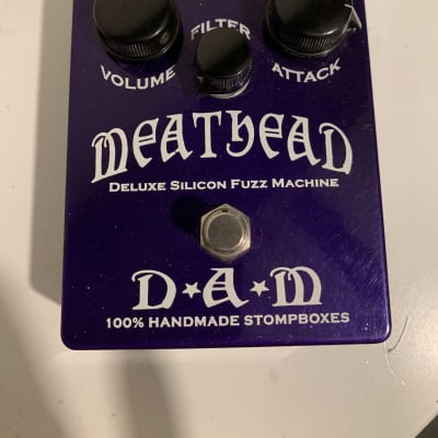 D*A*M Meathead Deluxe Silicon Fuzz Machine - Purple Sparkle image 2