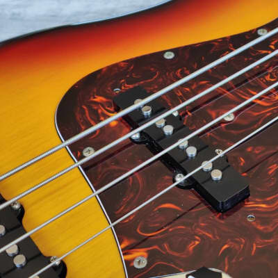 1981 Fernandes Japan RJB-75 "The Revival" Series Jazz Bass (Nitro Sunburst) image 4