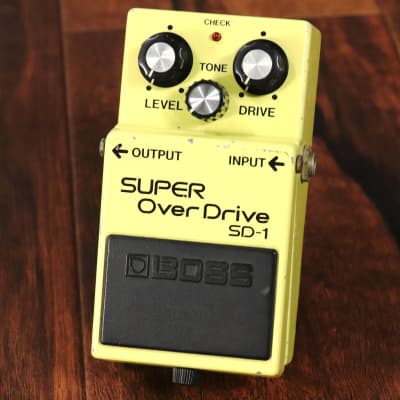 Boss SD-1 Super Overdrive 1981 - 1988 Made In Japan | Reverb