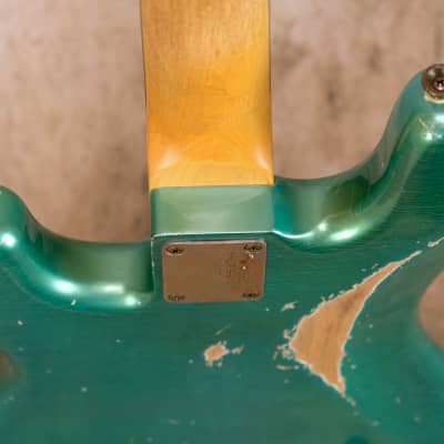 Luthier Made Precision Bass 2023 - Aged Teal Green Bild 15