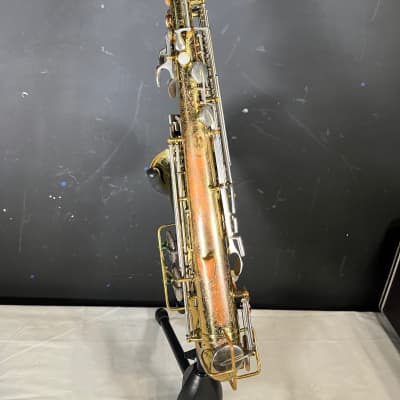 Vintage Buescher S-33 Alto Sax from 1960s original Brass image 12