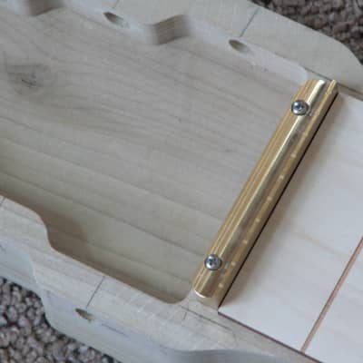 S10-23 scale Slide Steel Lap Guitar Kit usa DIY Builds StringThrough Brass Nut&Bridge GeorgeBoards™2 image 4