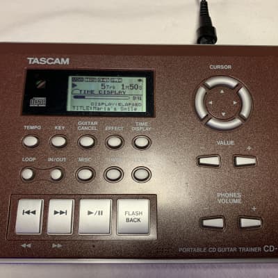 Tascam CD-GT2 Portable CD Guitar Trainer incl. power adapter