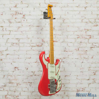 Burns London Marvin The Legend 64 Reissue Electric Guitar Fiesta Red w/OHSC (USED) image 4
