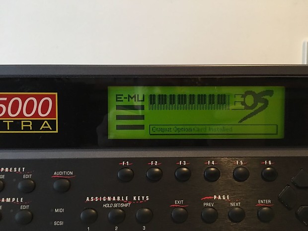 E-MU EMU Systems Emulator E5000 Ultra with 96MB RAM and 2 x