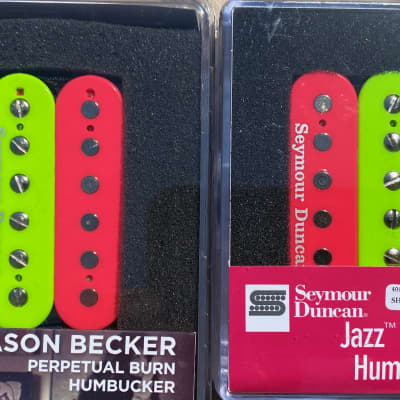 Seymour Duncan PERPETUAL BURN Jason Becker Pickups LIGHT BLUE/PINK