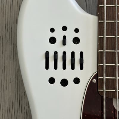 Godin RG 4 Ultra Bass Acoustic Electric - Carbon White image 3