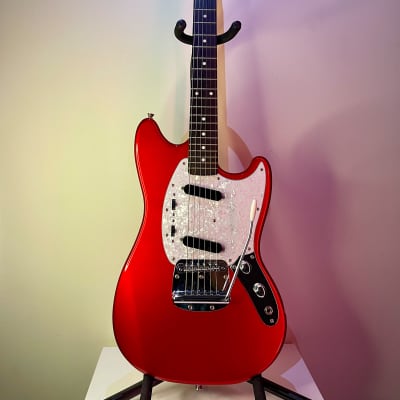 【美品】Fujigen JMG-6R Mustang エレキギター フジゲン Fujigen FGN Mustang JMR-6R J-Standard 2012 Candy Apple Red