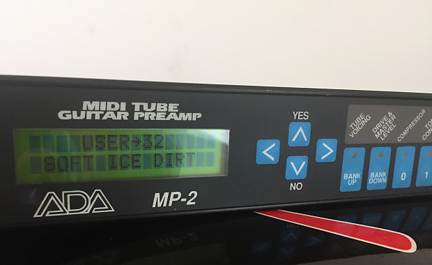 ADA MP2 MP-2 MIDI Tube Guitar Preamp and Multi Effects | Reverb