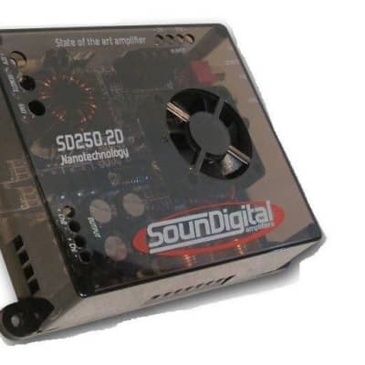 Soundigital 250.2D NANO 4-Ohm 250W RMS Class D 2-Channel Car Audio