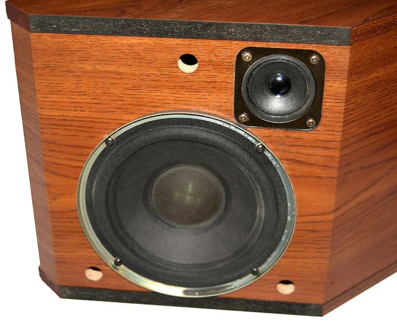 スピーカー・ウーファー Vintage Bose 2.2 Direct Reflecting Vintage Bose 2.2 Direct Reflecting Wood Angled Bookshelf