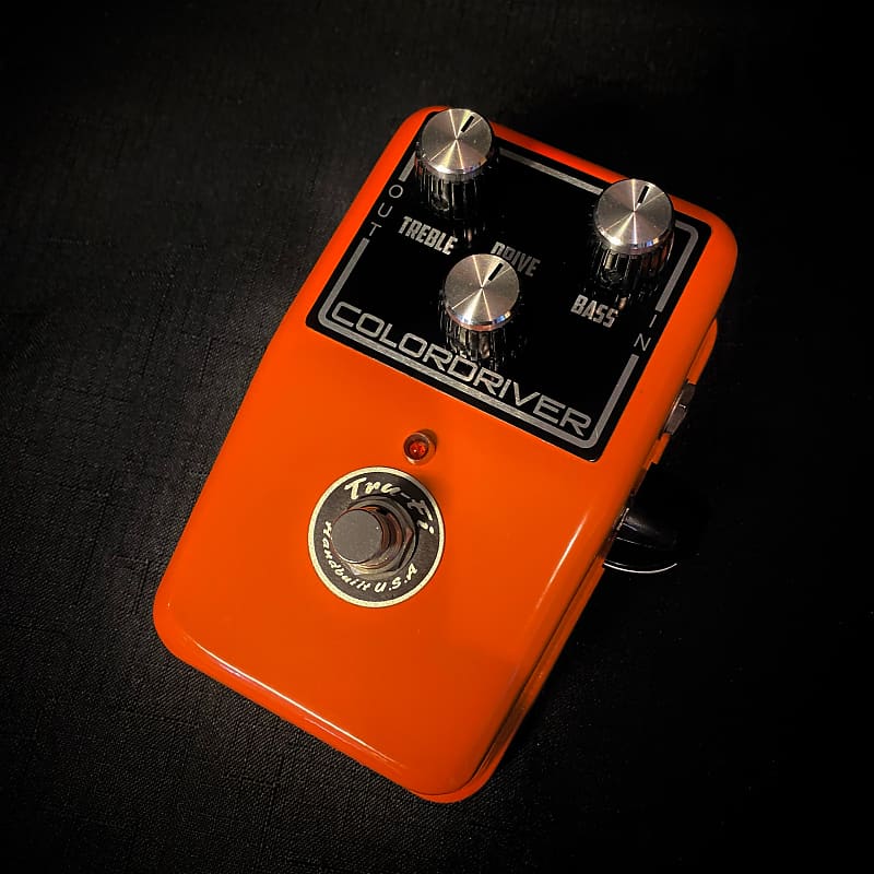 Used Tru-Fi Colordriver 9V Fuzz/Overdrive Pedal - Orange | Reverb