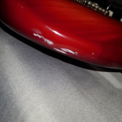 Fender Stratocaster HSS Orange Sunburst w/ Locking Tuners image 5