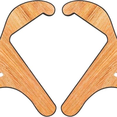 Wooden Portable Guitar Stand. Non-Slip Edges, For Guitar, Ukulele, Bass, Classic image 13