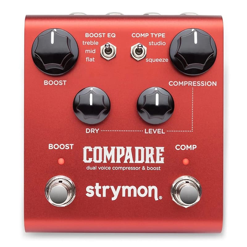 New Strymon Compadre Dual Voice Compressor & Boost Guitar Effects Pedal image 1