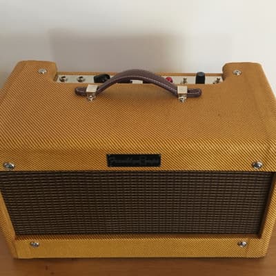 FranklynAmps '57 Tweed 5E3 Deluxe Head/6" Combo Amber'd Tweed image 7