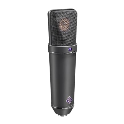 Neumann U 87 Ai MT Large-Diaphragm Multipattern Condenser Microphone (Matte Black) image 1