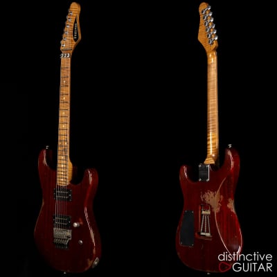 Friedman Cali - Cherry Red with Floyd Rose image 5
