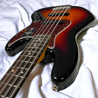 Fender AM Pro II Jazz (5), 3-Tone Sunburst / Rosewood  *IN STOCK* image 8