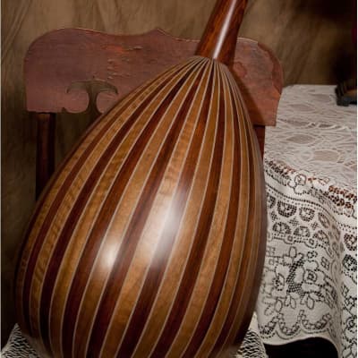 Mid-East OUDRT Turkish Oud Sheesham w/Gig Bag, Pick & Owner's Guide image 8