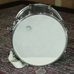 Slingerland 1965 Maple Marching 15"x12"  Snare Drum in "Blue/Turquoise Sparkle" w/ Sling image 5