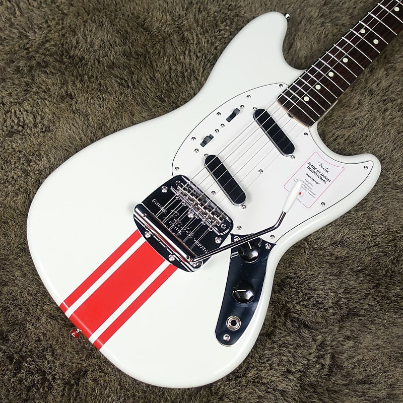 Fender Japan FSR Limited Edition Olympic White/Red Competition