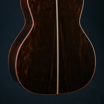 Santa Cruz H13 Custom African Blackwood and Fort Ross Chapel Redwood with Snakewood Inlays NEW image 16