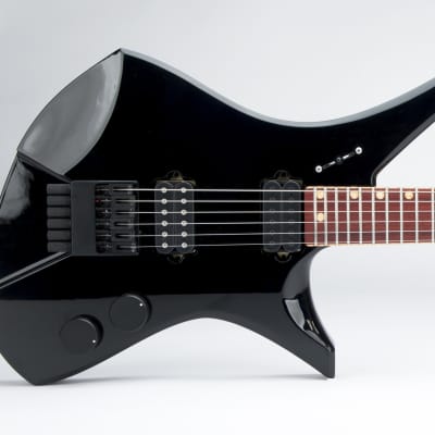 Downes Guitars Model 101H - Black headless 6-string image 3