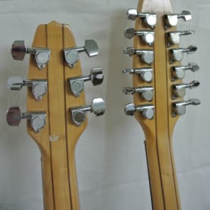Cort 6/12 Double Neck  Natural image 5
