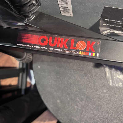 Quik-Lok BX/12 Keyboard Bench - Black image 2