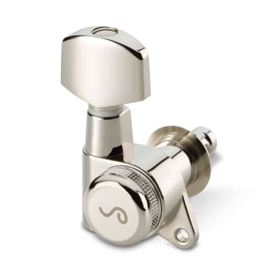 Schaller M6 135 6IL Tuners 18:1 Ratio Nickel 10020120.01.36