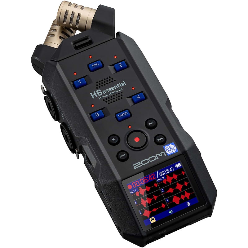 Zoom H6essential 6-Track 32-Bit Float Portable Audio Recorder image 1